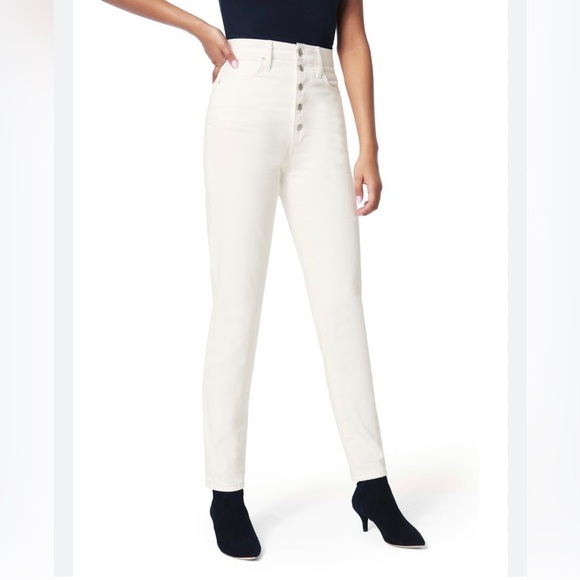 NWT Joe's Jeans x WEWOREWHAT Vintage High Rise Straight Danielle in Bone Sz 30 - Picture 2 of 10